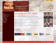 Tablet Screenshot of italica.gr